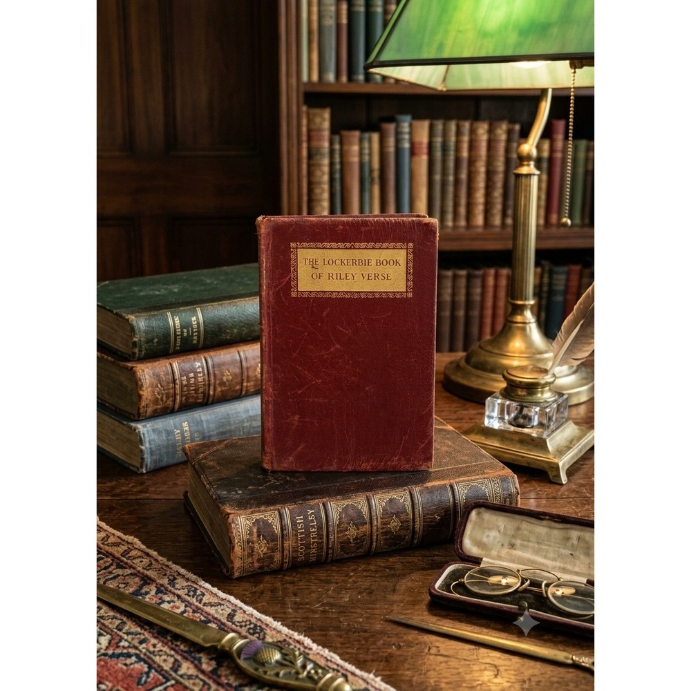 1911 The Lockerbie Book of Riley Verse James Whitcomb Riley Antique‎ Poetry Book